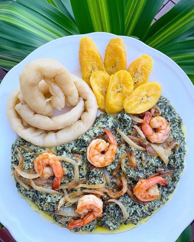 Ndole Crevettes — African dinner recipe